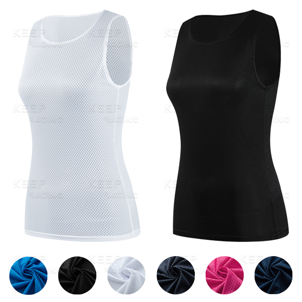 Mountain Biking Vest - Women Cycling Base Layers Colorful Cycling