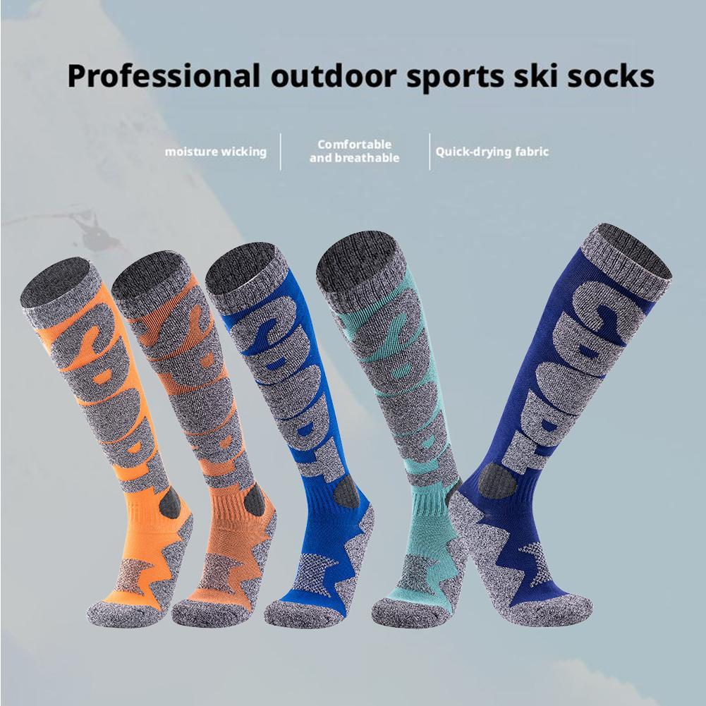 Men'S Mountain Biking Shoes - Ski Socks Thermal Knee-high Cold Weather