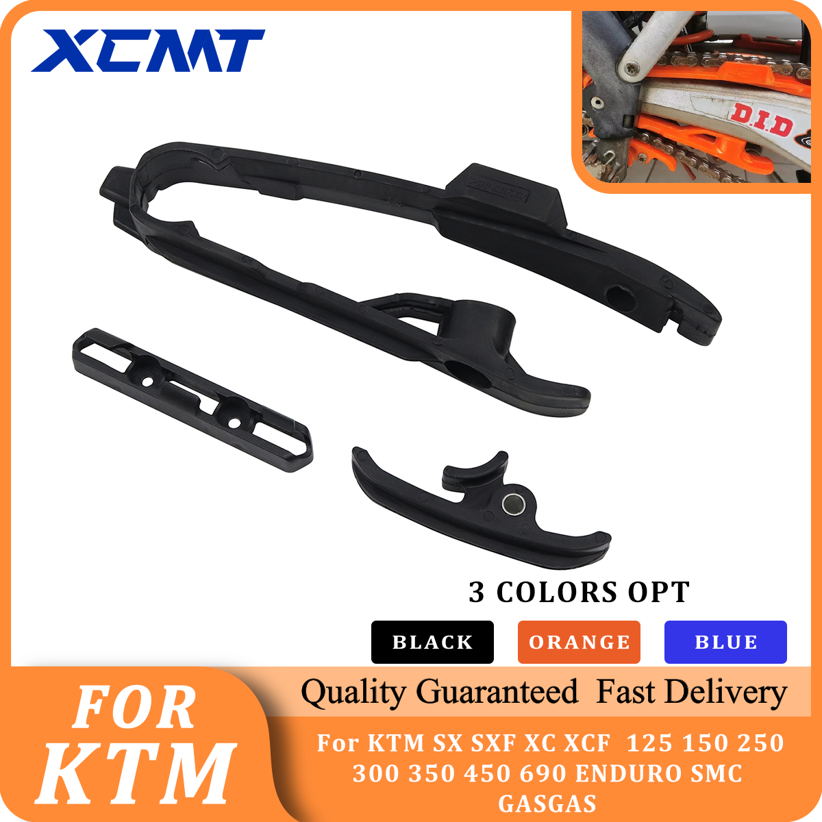 Chain Guide Iscg - Motorcycle Chain Guide Slider Swingarm and