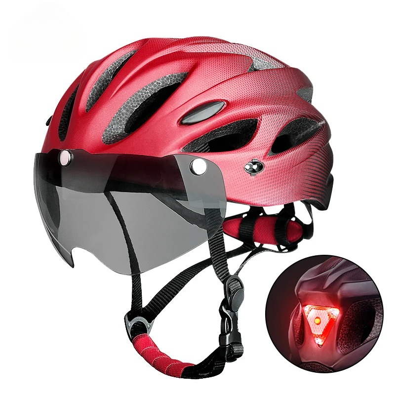 Mountain Biking Protective Gear - Adult MTB Cycling Helmet with Magnetic