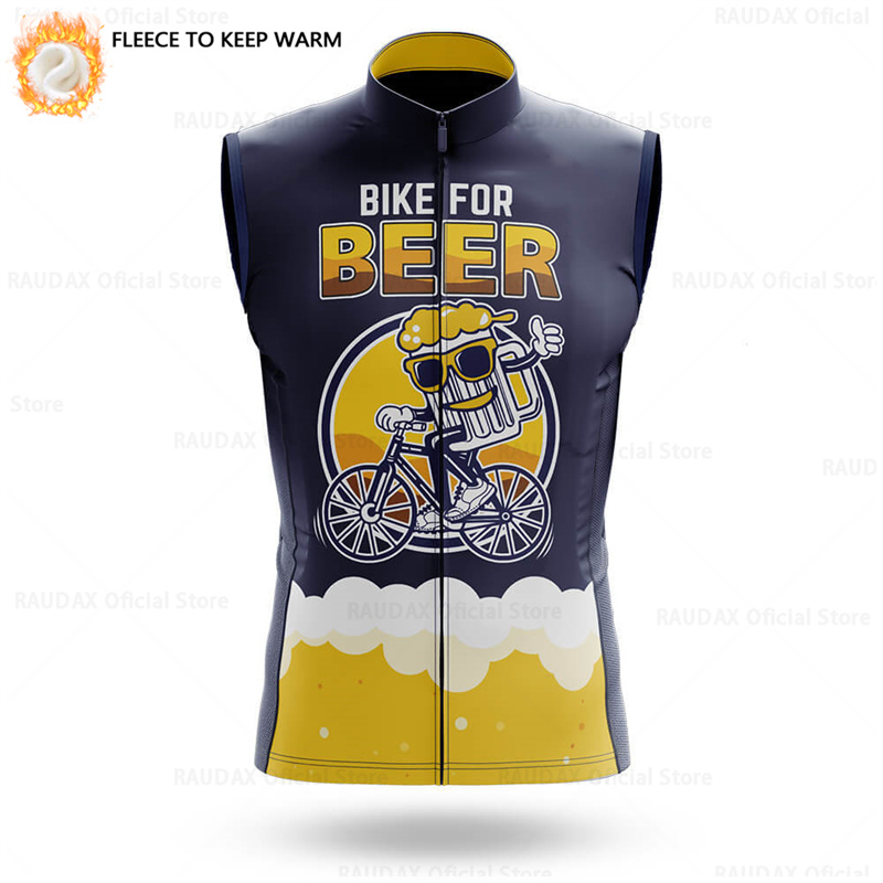 Mountain Biking Vest - NEW Bicycle Winter Cycling Vest Windproof
