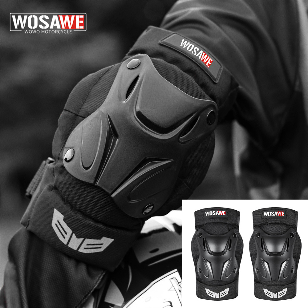 WOSAWE Motorcycle Knee Elbow P - مراجعة Mountain Biking Knee And Elbow Pads وسعره