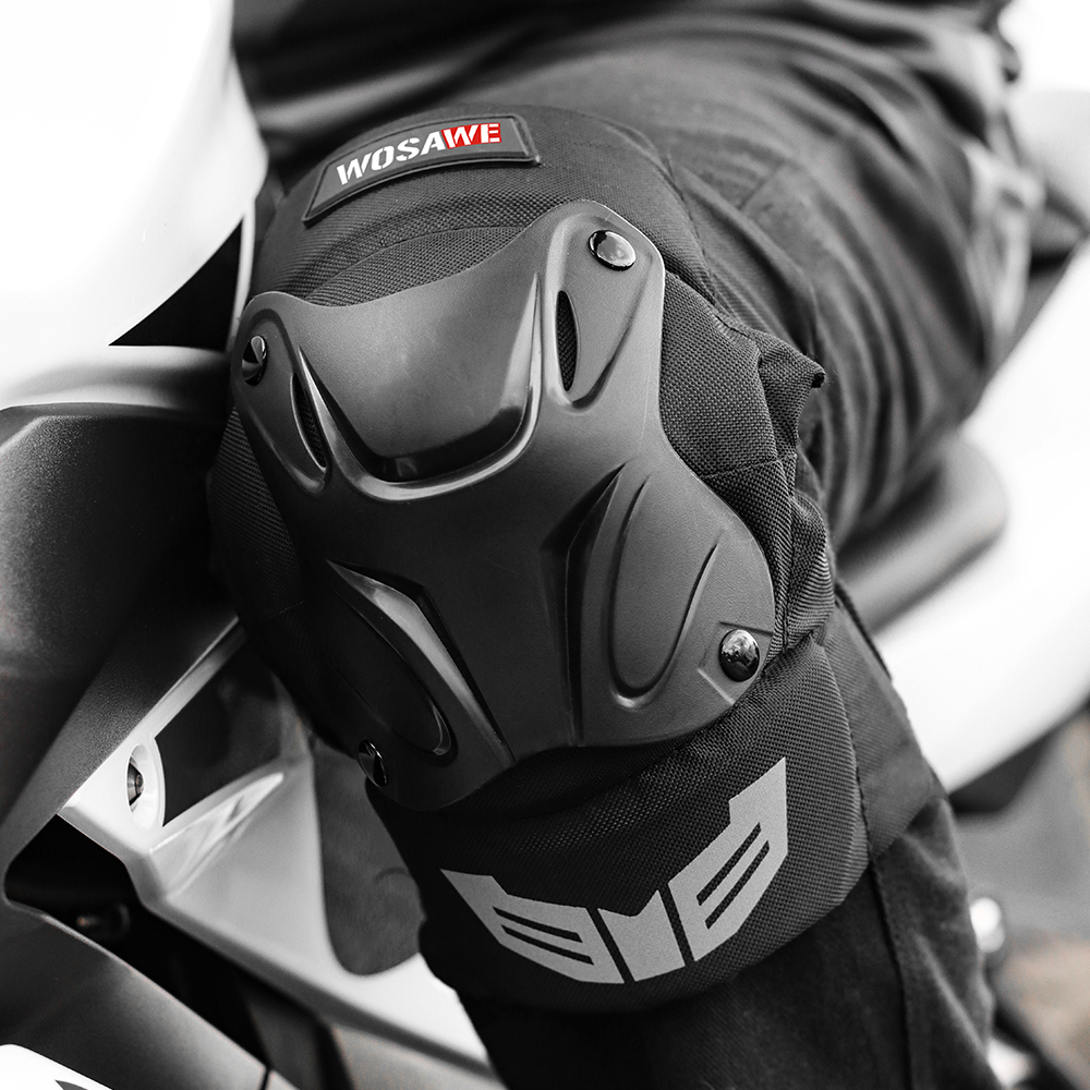 WOSAWE Motorcycle Knee Elbow P - مراجعة Mountain Biking Knee And Elbow Pads وسعره