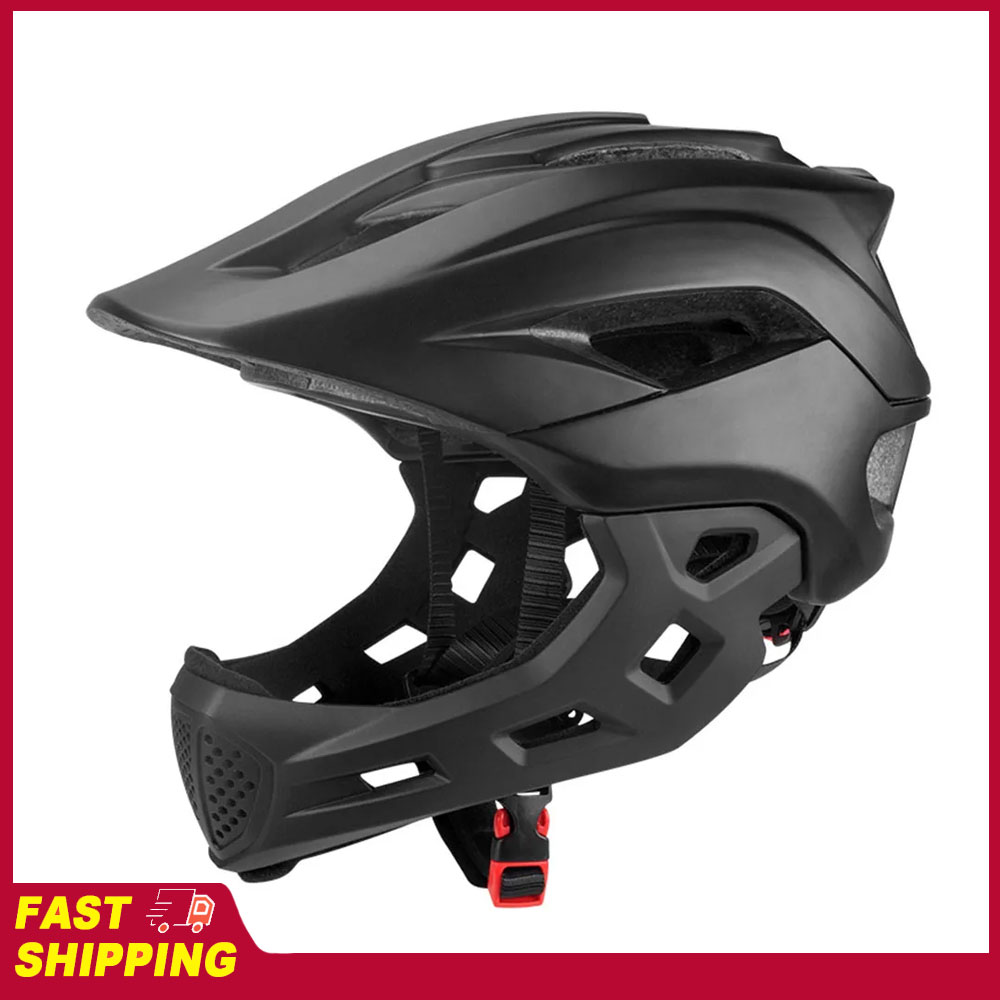 2 in 1 Kids Full Face Bike Hel - مراجعة Mountain Biking Helmet Kids وسعره