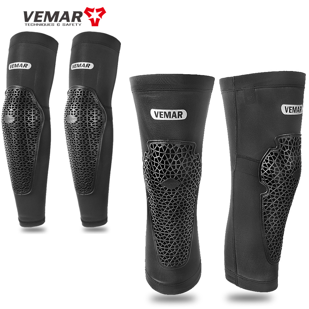 VEMAR Summer Motorcycle Knee P - مراجعة Mountain Biking Knee And Elbow Pads وسعره