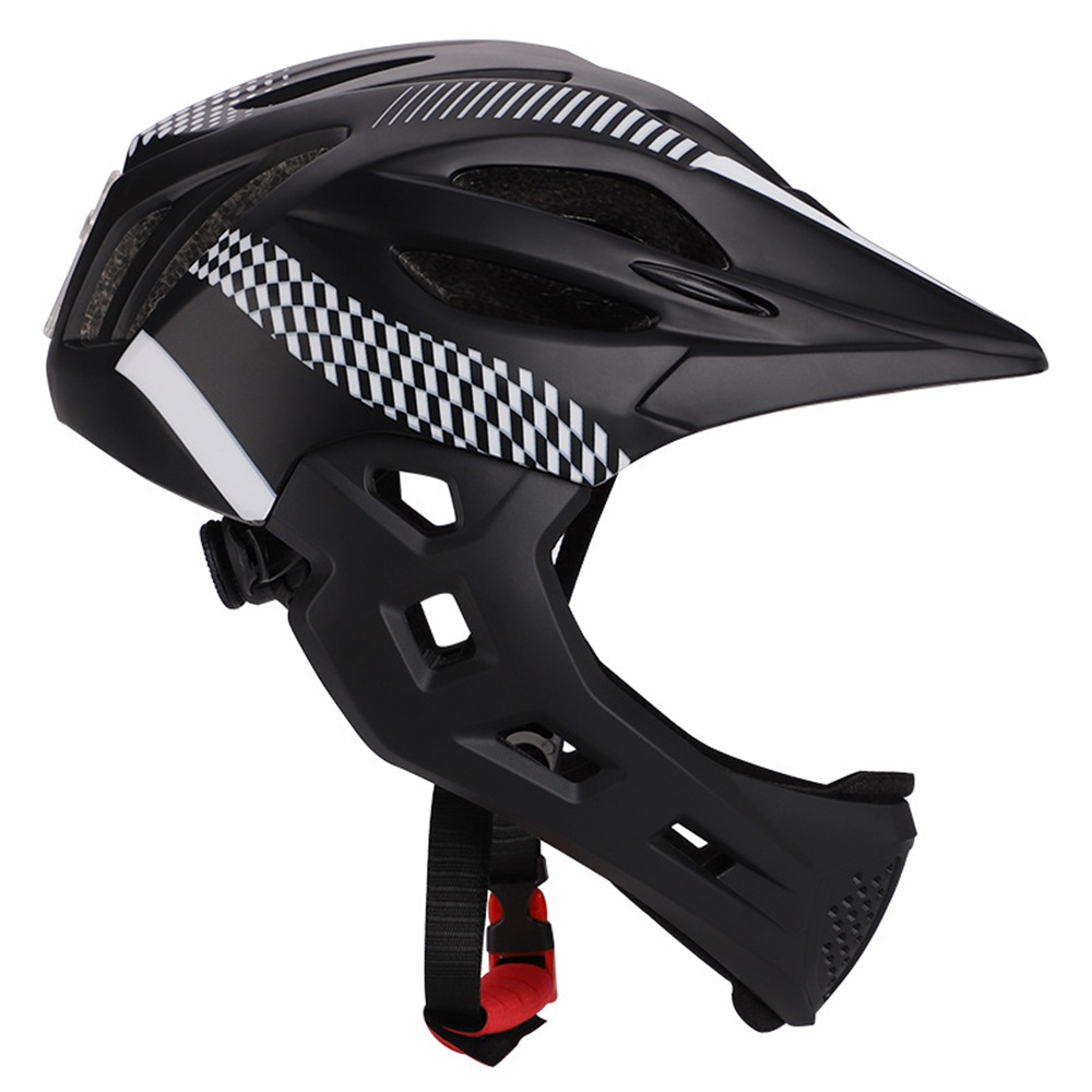 NEW Children Full Face with LE - مراجعة Mountain Biking Helmet Kids وسعره