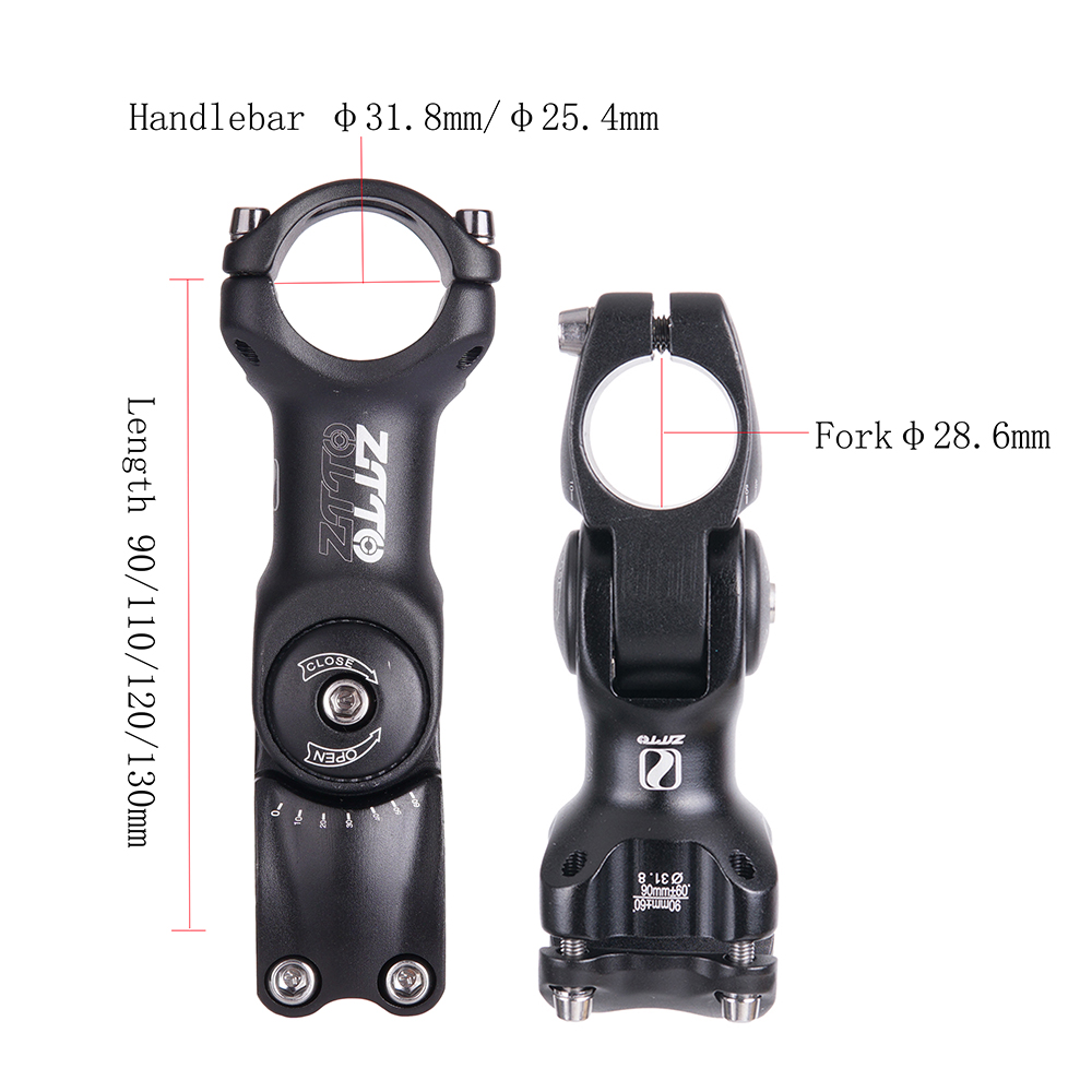 ZTTO Bicycle Adjustable Stem 3 - مراجعة Mountain Biking Xc وسعره