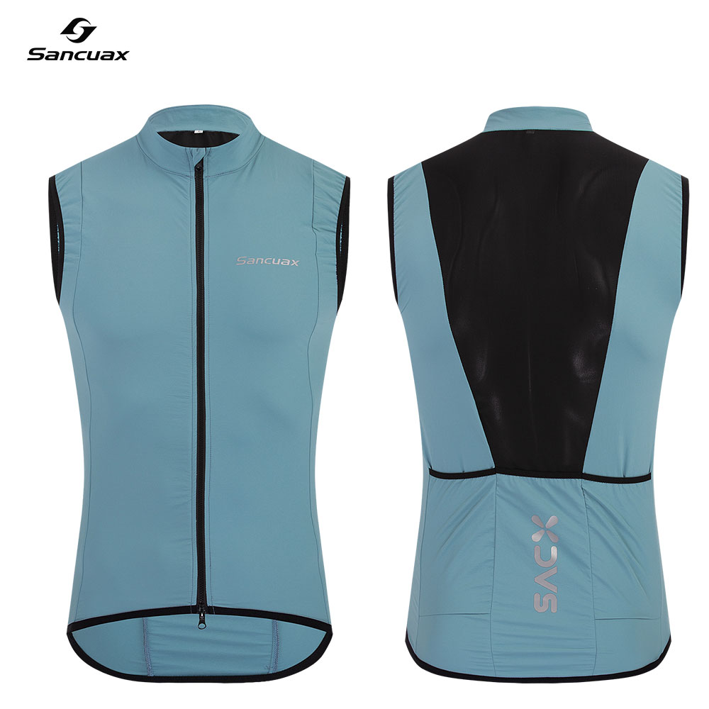 SANCUAX Summer Cycling Sleevel - مراجعة Mountain Biking Vest وسعره