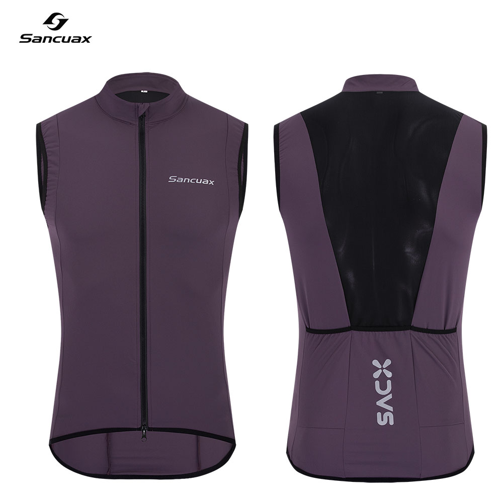 SANCUAX Summer Cycling Sleevel - مراجعة Mountain Biking Vest وسعره