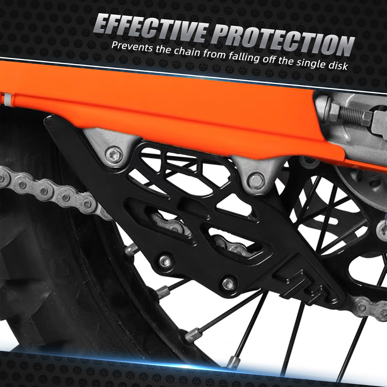 NICECNC For KTM EXC 300 2024 R - مراجعة Chain Guide Iscg وسعره