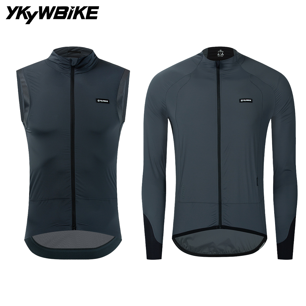 YKYWBIKE Cycling Windbreak wit - مراجعة Mountain Biking Vest وسعره