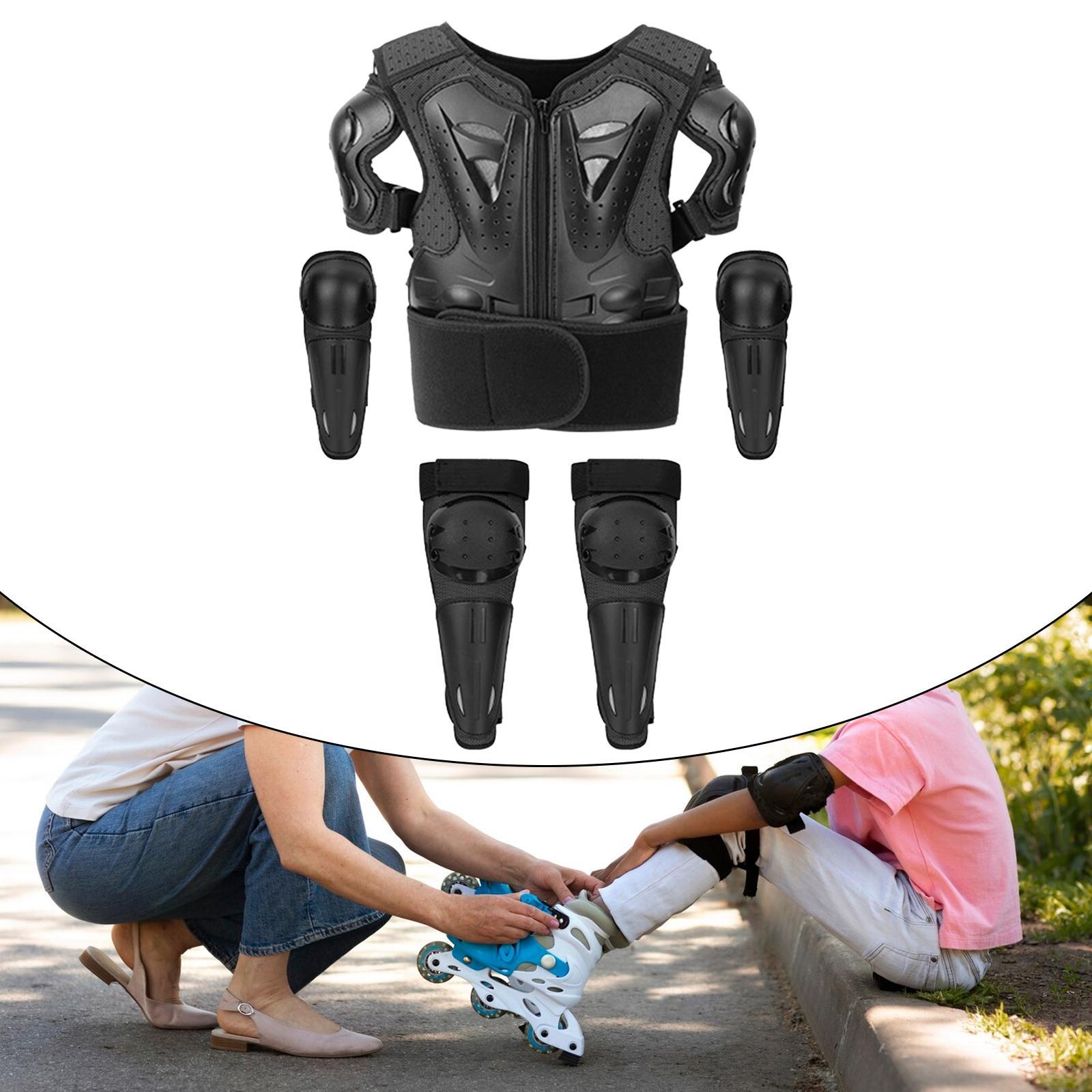 Child Motocross Safety Gear Se - مراجعة Mountain Biking Knee And Elbow Pads وسعره