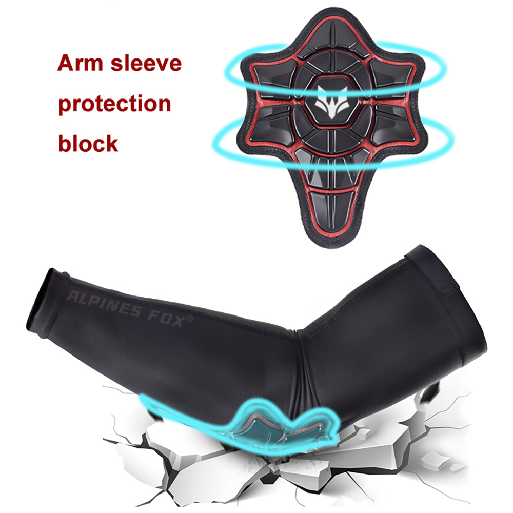 ALPINES FOX Motorcycle Knee Pa - مراجعة Mountain Biking Knee And Elbow Pads وسعره