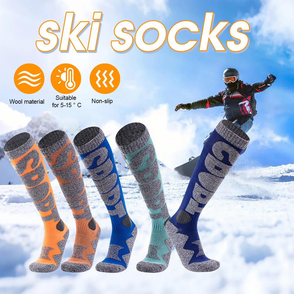 Ski Socks Thermal Knee-high Co - مراجعة Men'S Mountain Biking Shoes وسعره