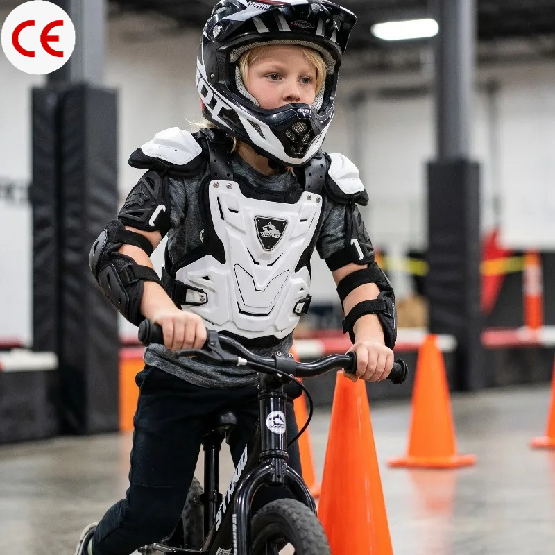 Children JXT Wolf  AR08 Motorc - مراجعة Mountain Biking Vest وسعره
