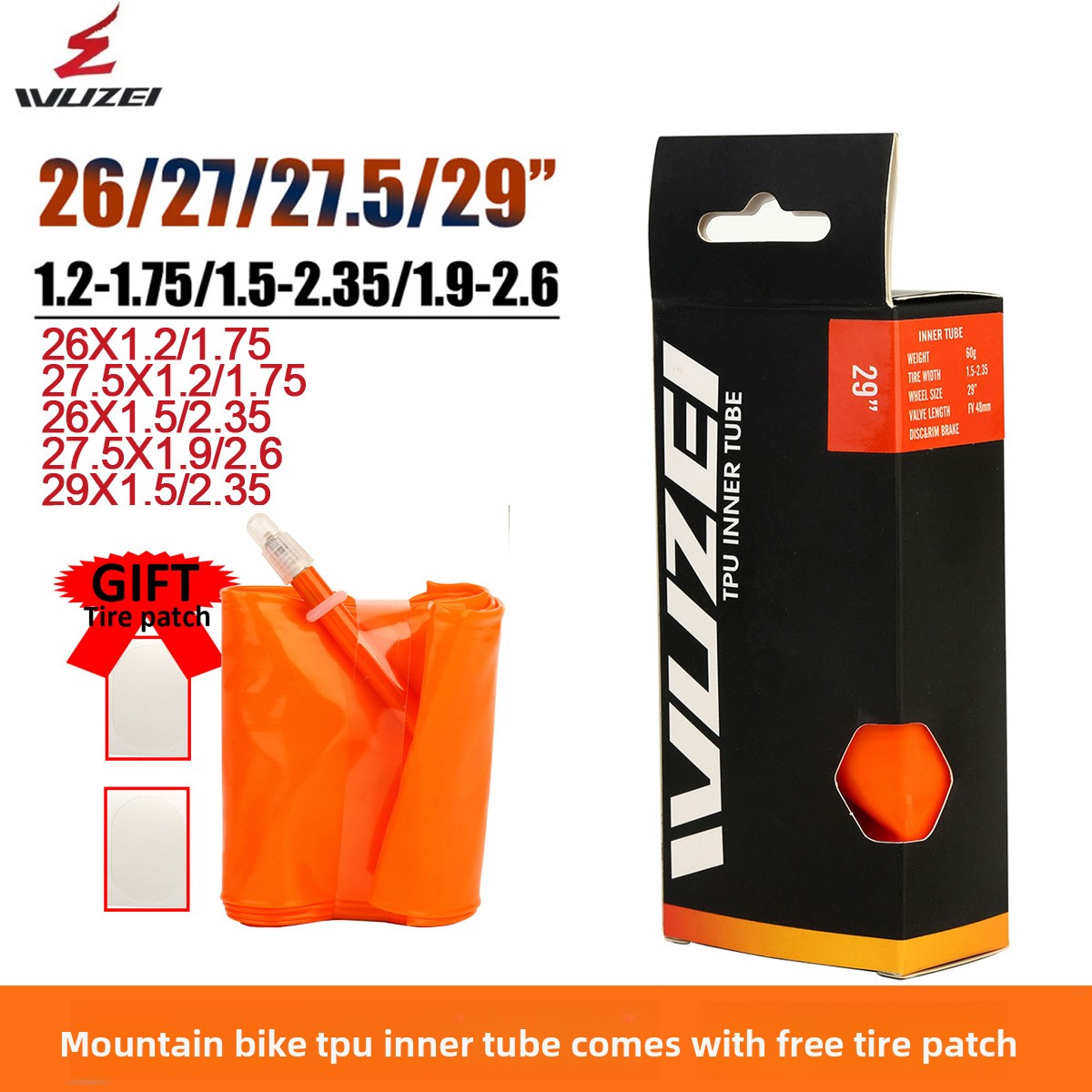 Squid bicycle inner tube light - مراجعة Mountain Biking In French وسعره