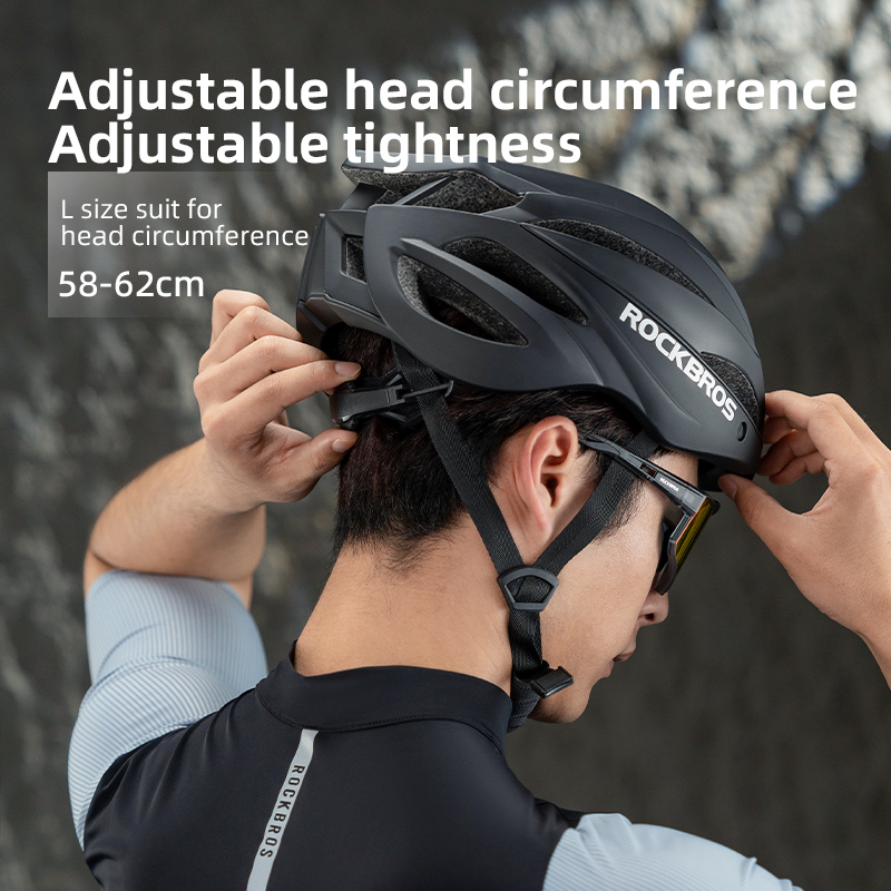 ROCKBROS Cycling Helmet 58-62c - مراجعة Mountain Biking Helmet Kids وسعره