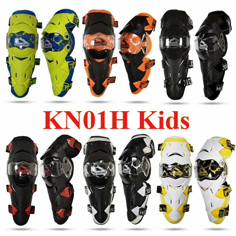KN01H Kids Youth Motorcycle Of - مراجعة Mountain Biking Knee And Elbow Pads وسعره