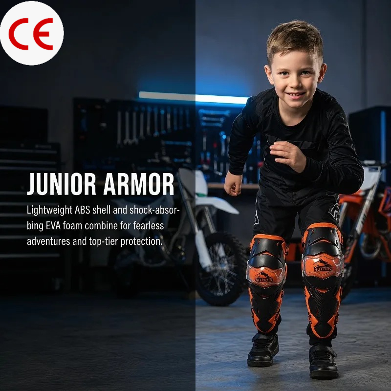KN01H Kids Youth Motorcycle Of - مراجعة Mountain Biking Knee And Elbow Pads وسعره