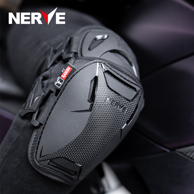 NERVE Motorcycle Knee Pads Mot - مراجعة Mountain Biking Knee And Elbow Pads وسعره