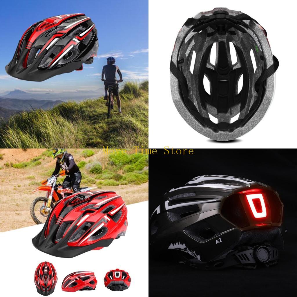 92ME Men Women Unisex LED Ligh - مراجعة Mountain Biking Helmet Kids وسعره