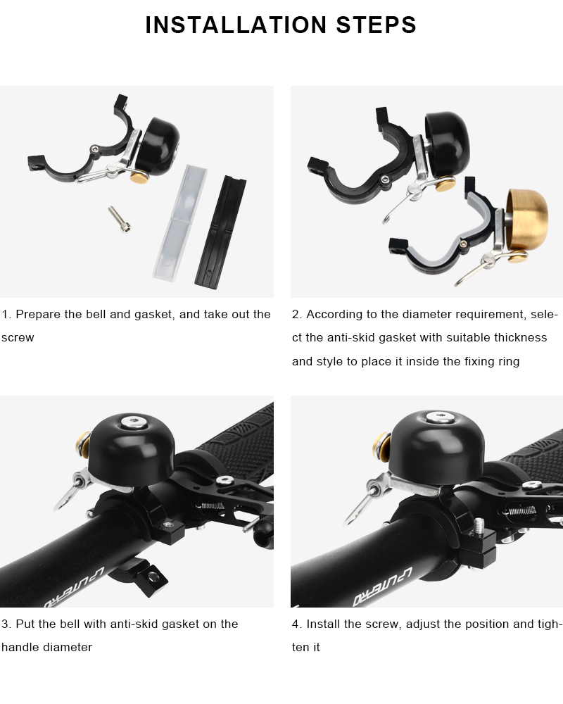 Retro Bicycle Bell Copper Clas - مراجعة Picture Of Mountain Biking وسعره