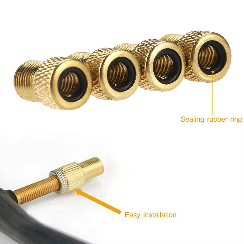10PCS bicycle valve adapter ca - مراجعة Mountain Biking In French وسعره