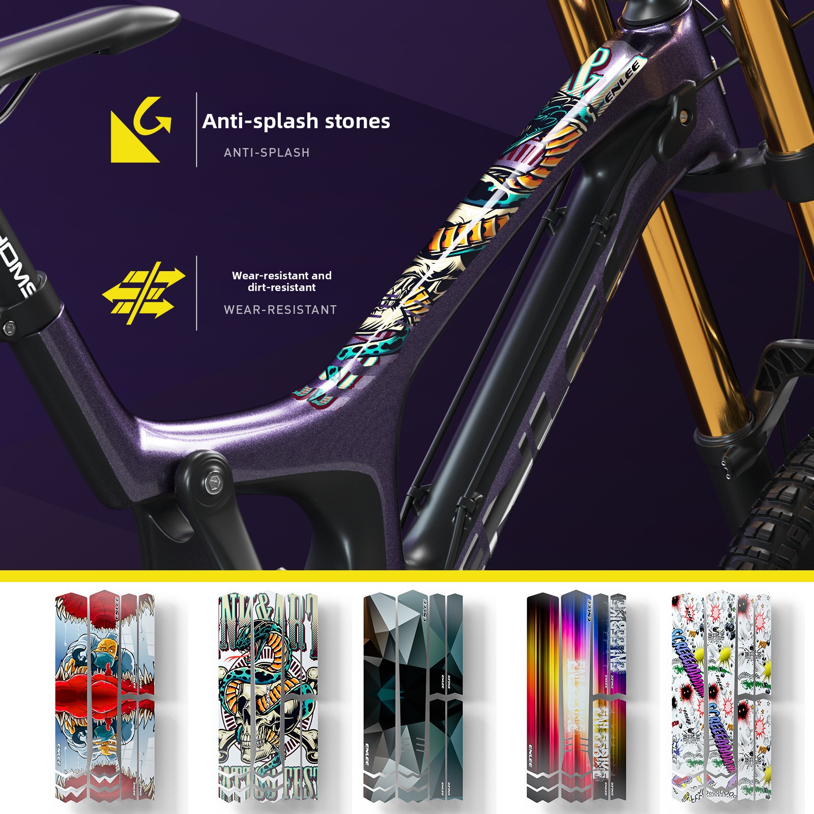 ENLEE Bicycle Protection Cloth - مراجعة Mountain Biking Protective Gear وسعره