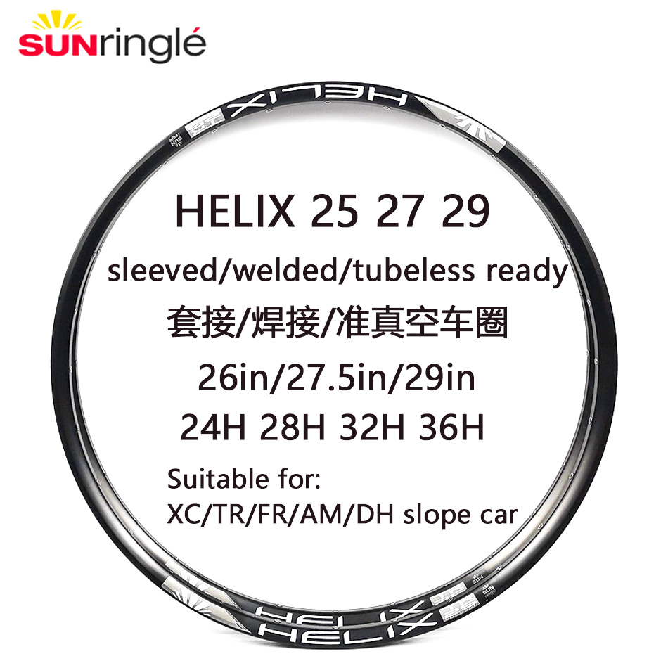 Sunringle Rim HELIX TR25 TR27  - مراجعة Mountain Biking Xc وسعره