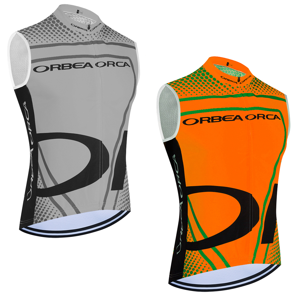 Orange Grey ORBEA ORCA Cycling - مراجعة Mountain Biking Vest وسعره