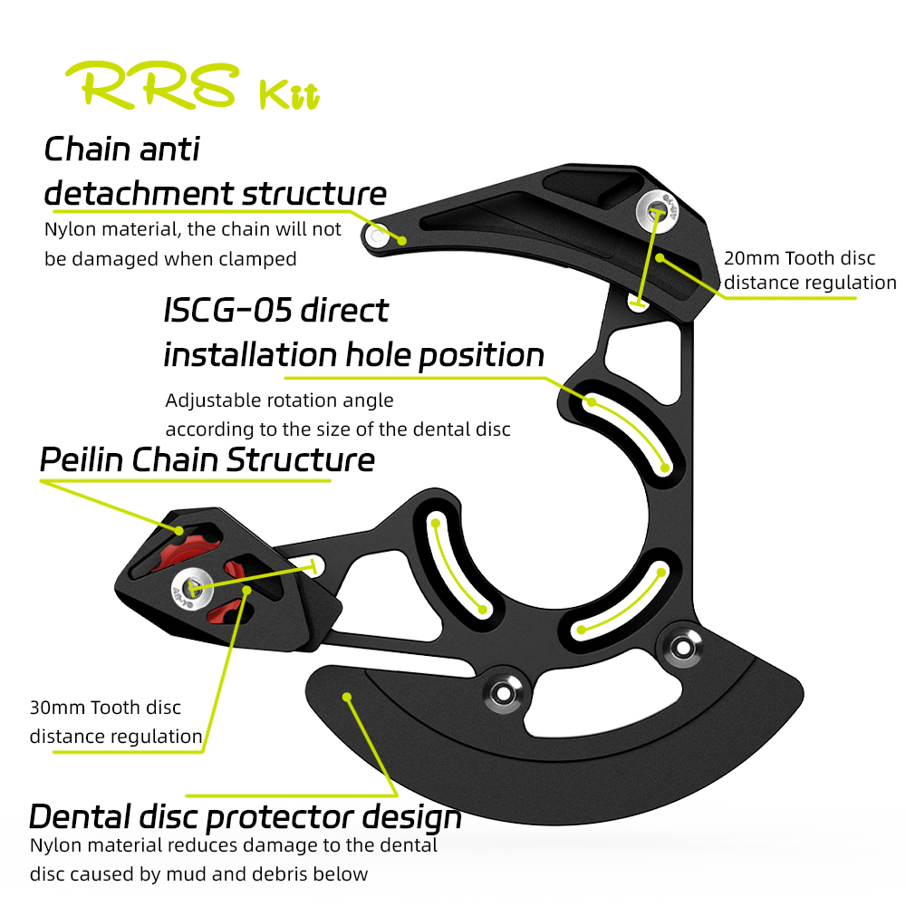 RRSIT Bicycle Chain Guide ISCG - مراجعة Chain Guide Iscg وسعره
