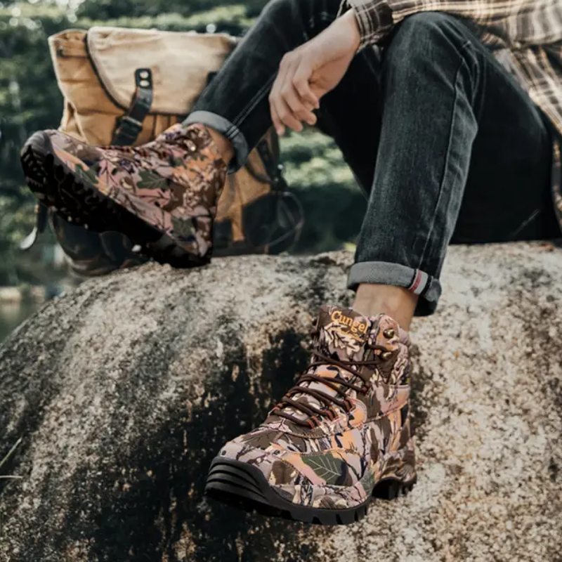 Men's High Top Camouflage Hunt - مراجعة Men'S Mountain Biking Shoes وسعره