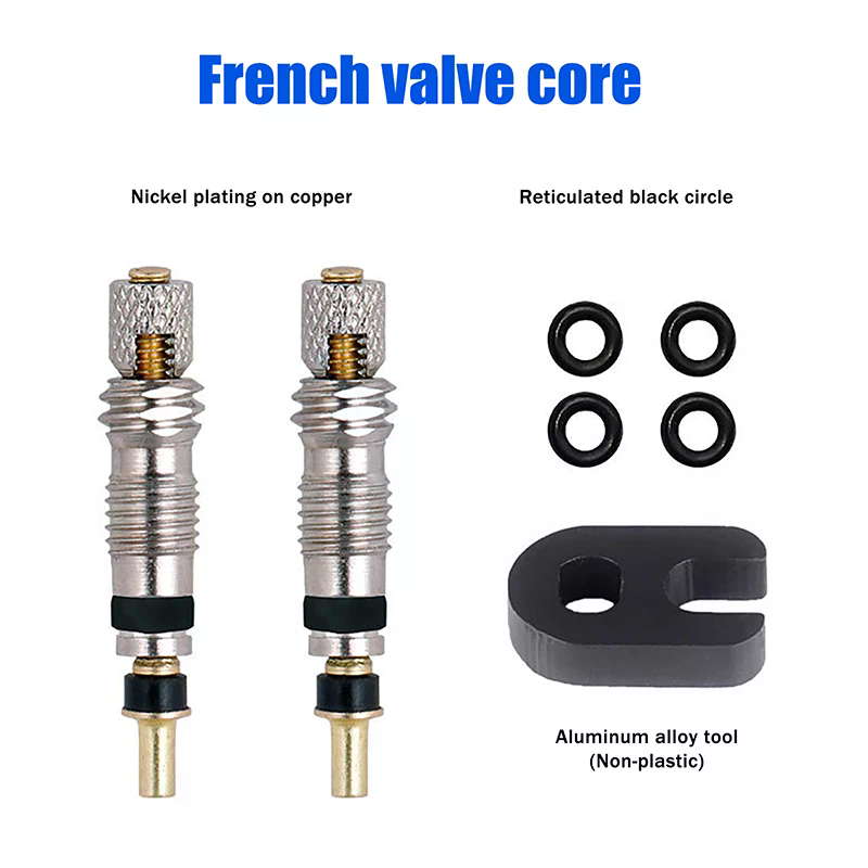 1Set Brass Presta Valve Core S - مراجعة Mountain Biking In French وسعره