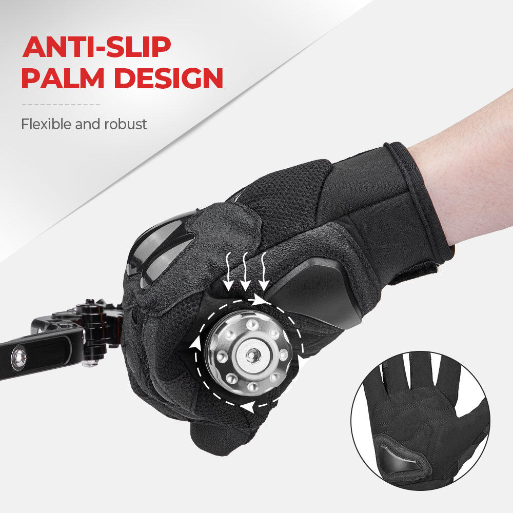 Motorcycle Gloves for Men Cycl - مراجعة Mountain Biking Protective Gear وسعره