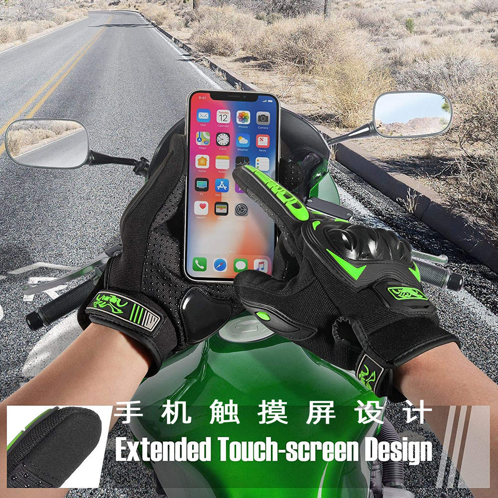 Touch Screen Motorcycle Mounta - مراجعة Mountain Biking Protective Gear وسعره