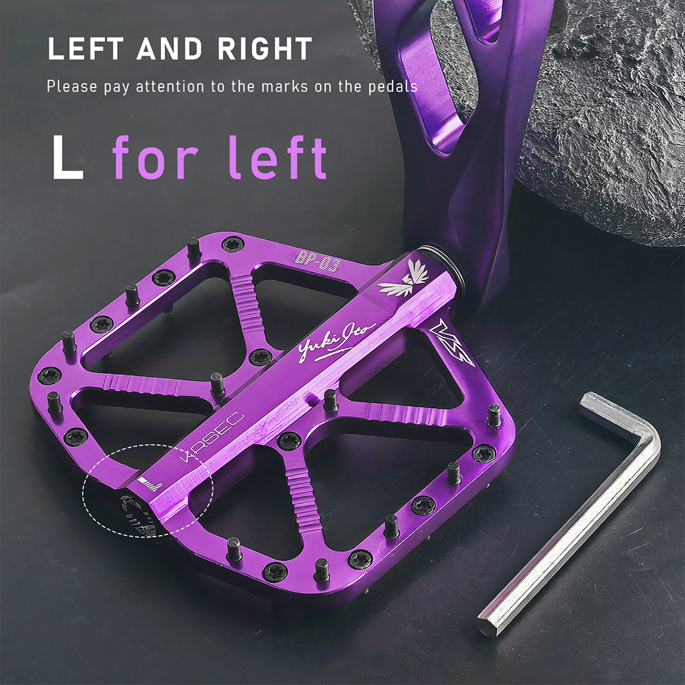 Ultralight Bike Pedals KRSEC C - مراجعة Mountain Biking Vs Road Biking وسعره