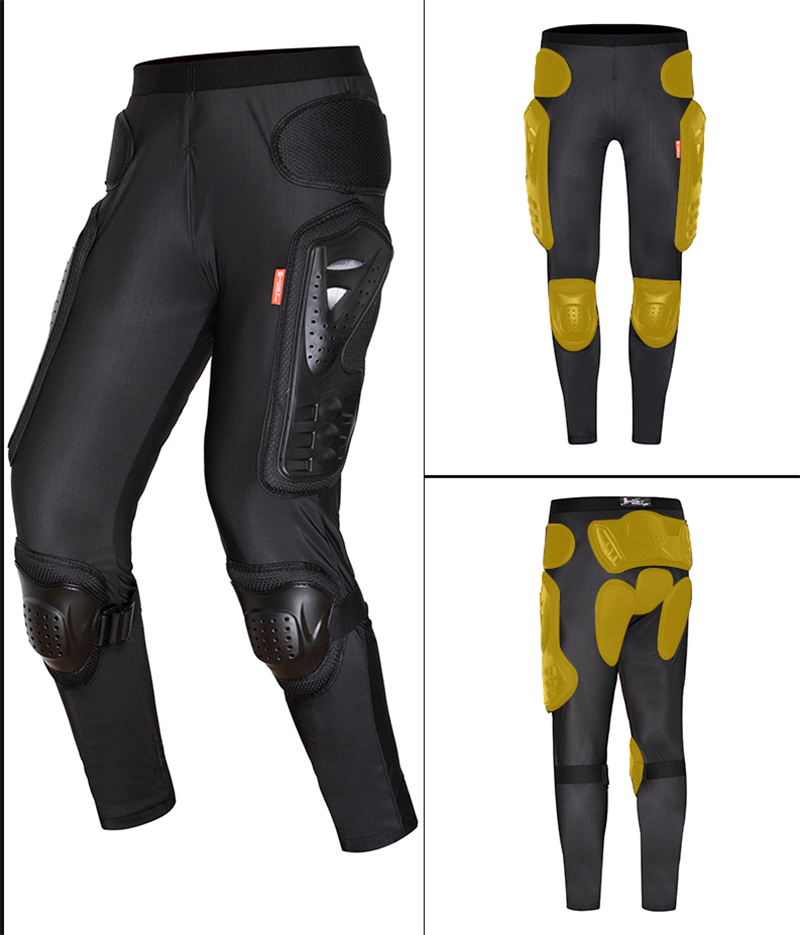 Motorcycle Pants Armor Shorts  - مراجعة Mountain Biking Protective Gear وسعره