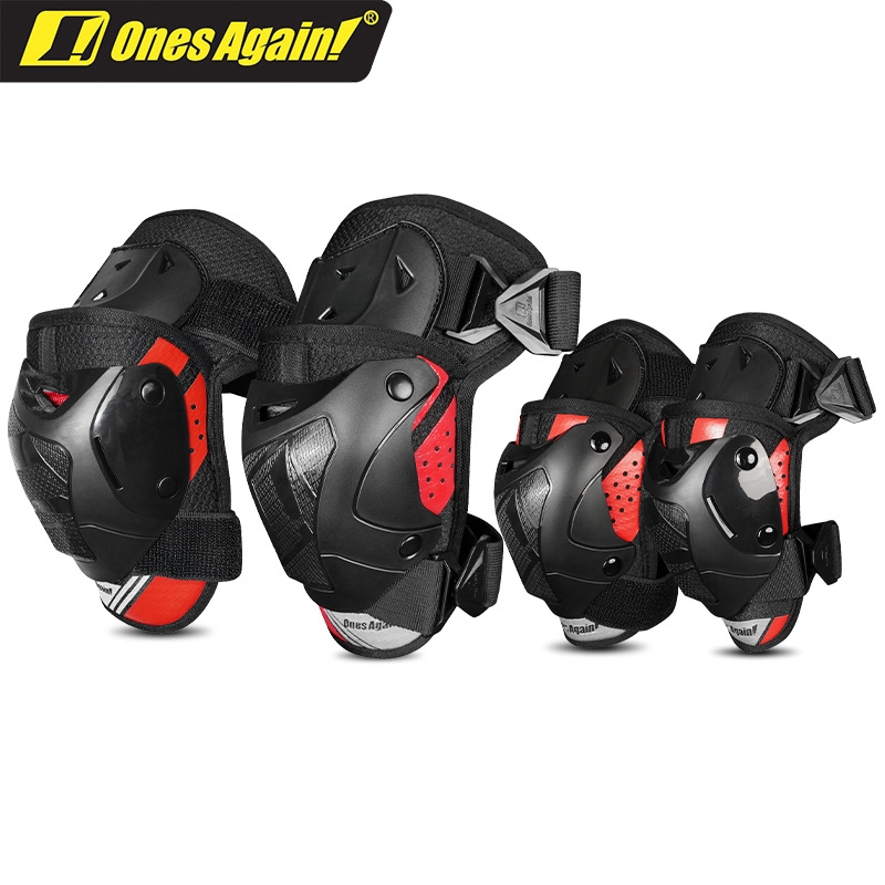 CE Level 1 Protective Pads Set - مراجعة Mountain Biking Knee And Elbow Pads وسعره