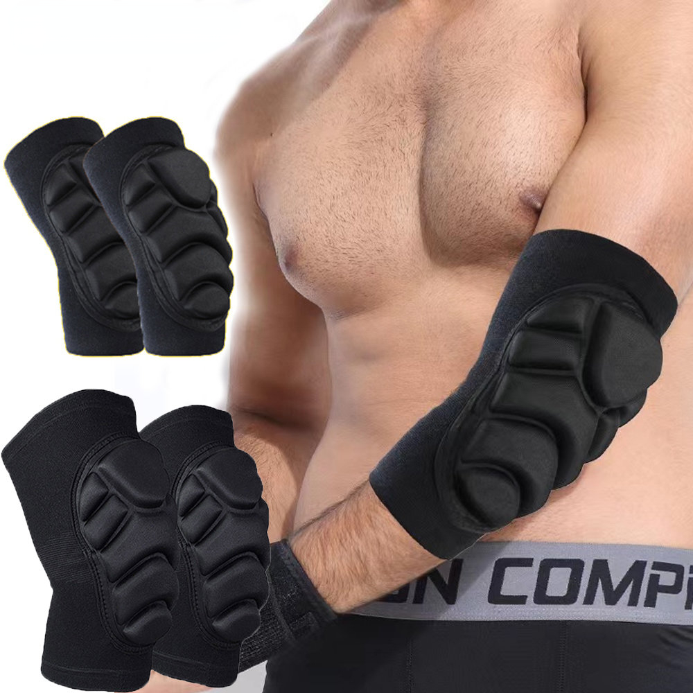 1 Pair Breathable MTB Knee Pro - مراجعة Mountain Biking Knee And Elbow Pads وسعره