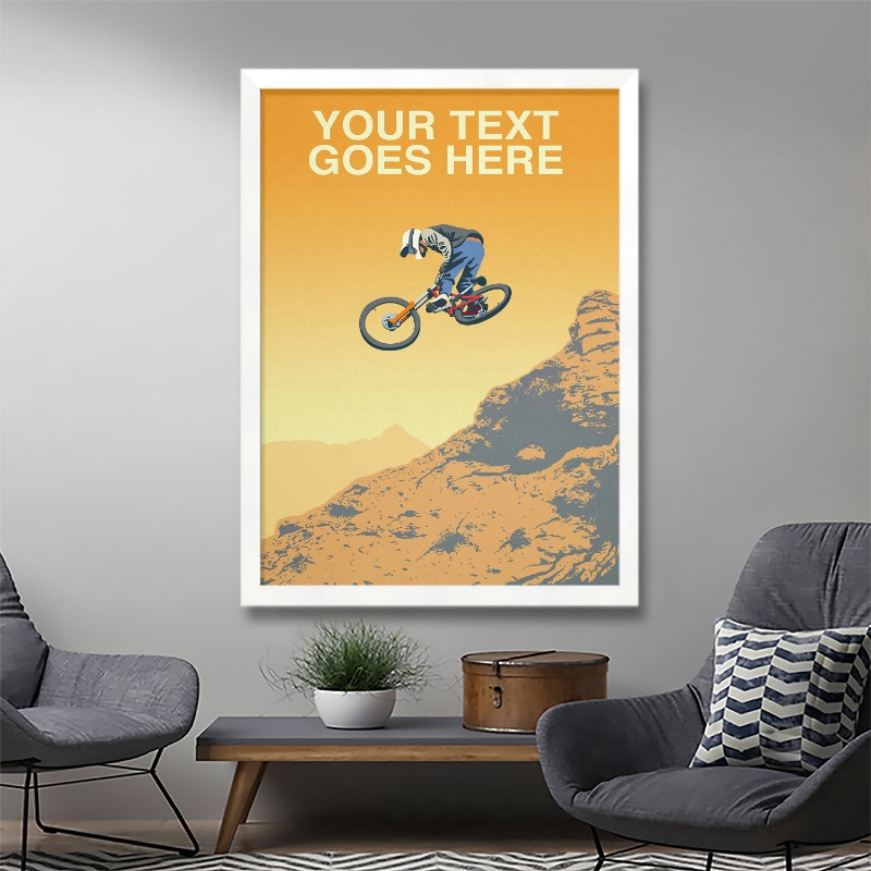 Mountain Bike Trail Poster Sno - مراجعة Picture Of Mountain Biking وسعره