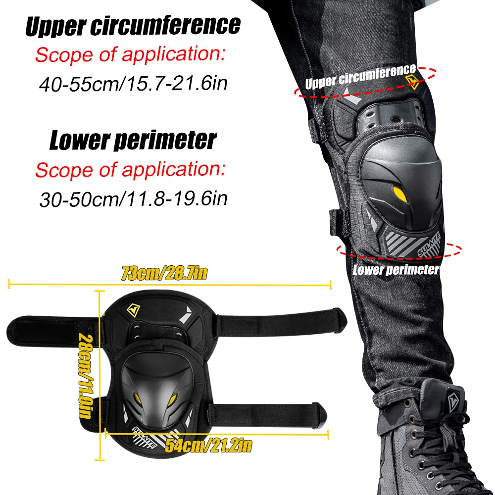 1Pair Electric Bike Motorcycle - مراجعة Mountain Biking Knee And Elbow Pads وسعره