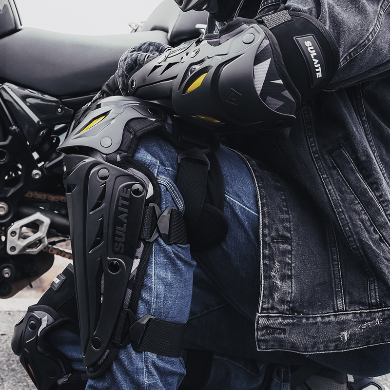 Motocross Knee Pads Moto Prote - مراجعة Mountain Biking Knee And Elbow Pads وسعره