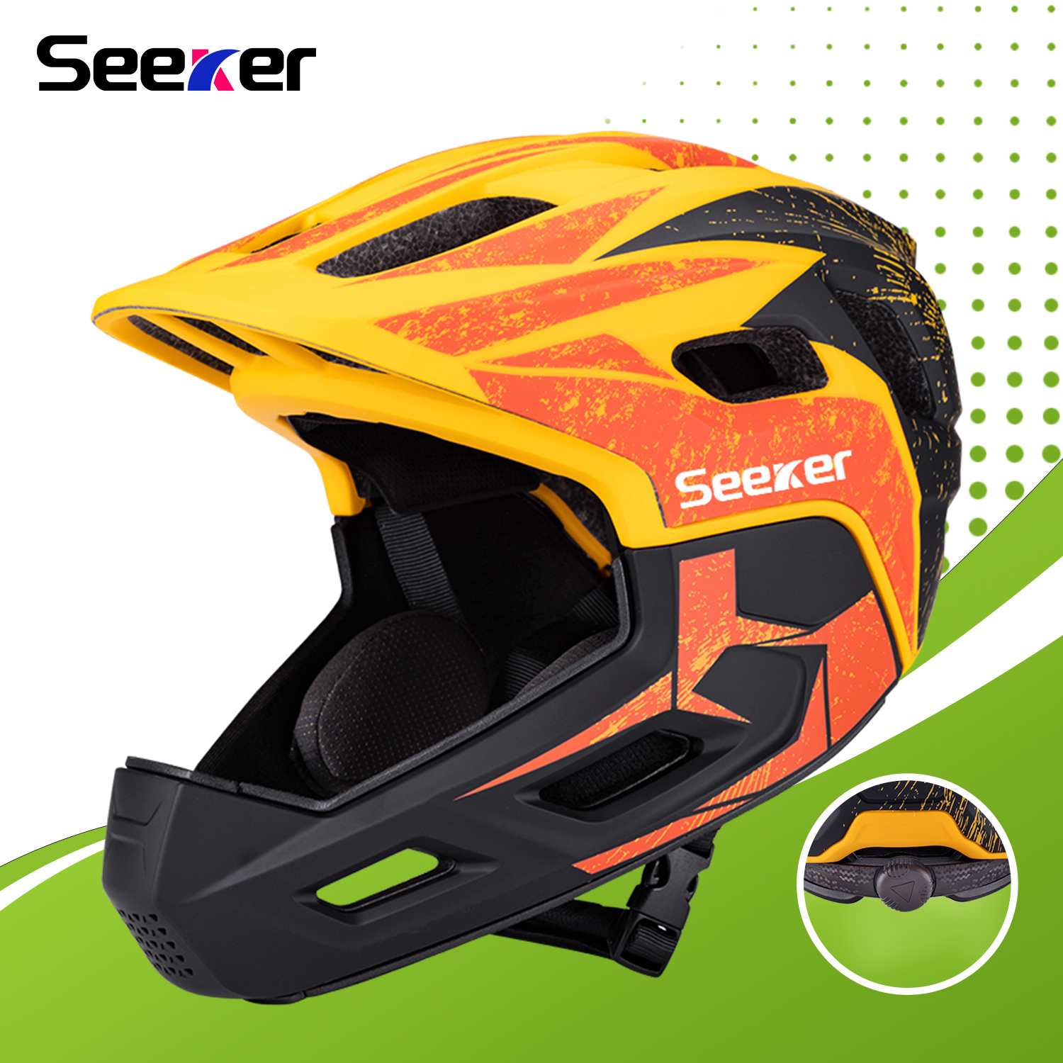 UMUSEEKER Children's Full-Face - مراجعة Mountain Biking Helmet Kids وسعره