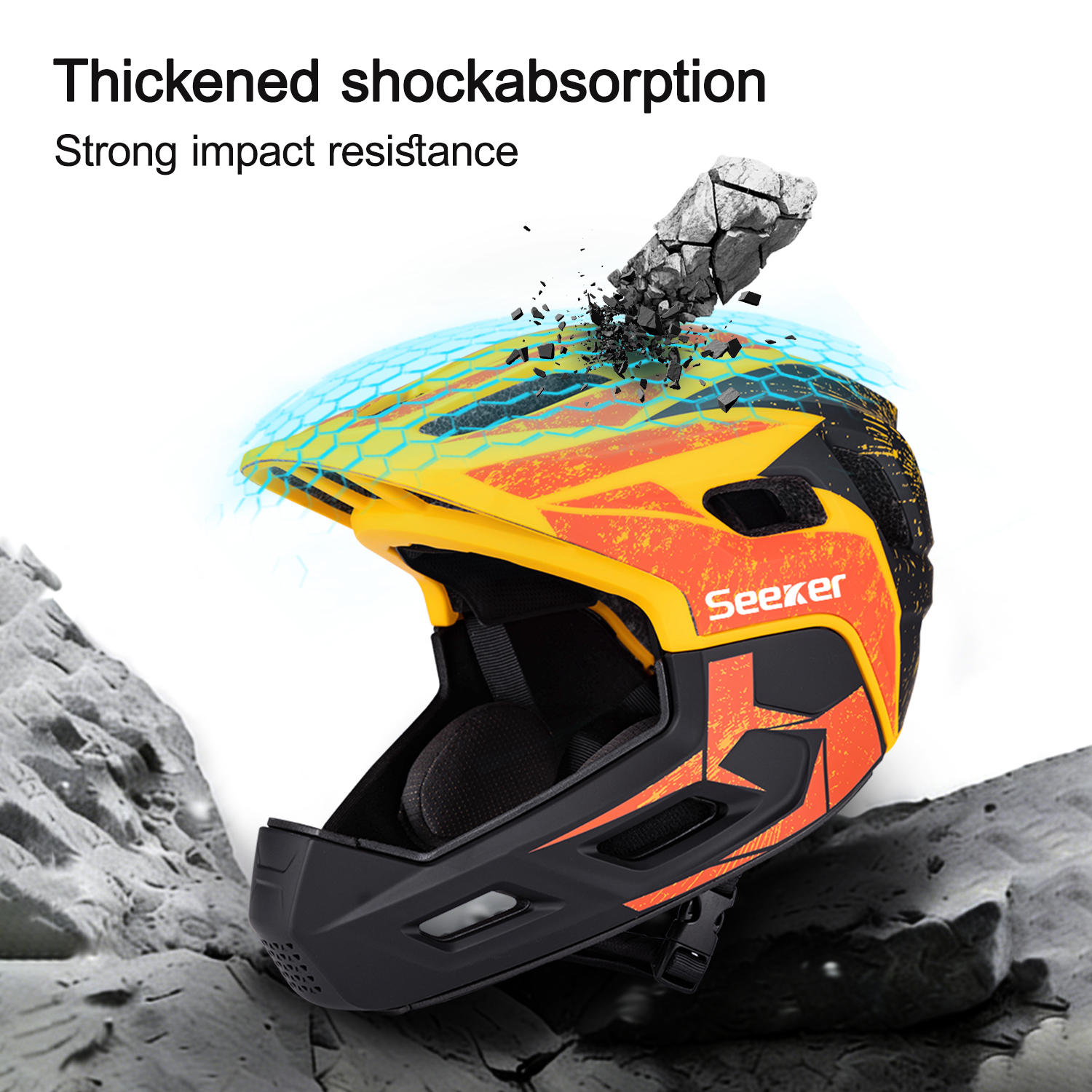 UMUSEEKER Children's Full-Face - مراجعة Mountain Biking Helmet Kids وسعره