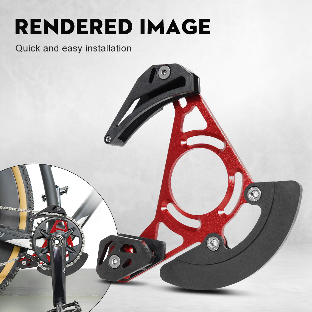 TOSEEK Chain Guides MTB Bicycl - مراجعة Chain Guide Iscg وسعره