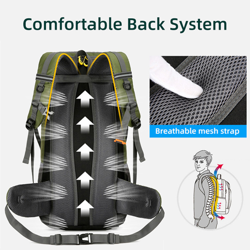 50L Travel Backpack Camping Me - مراجعة Men'S Mountain Biking Shoes وسعره