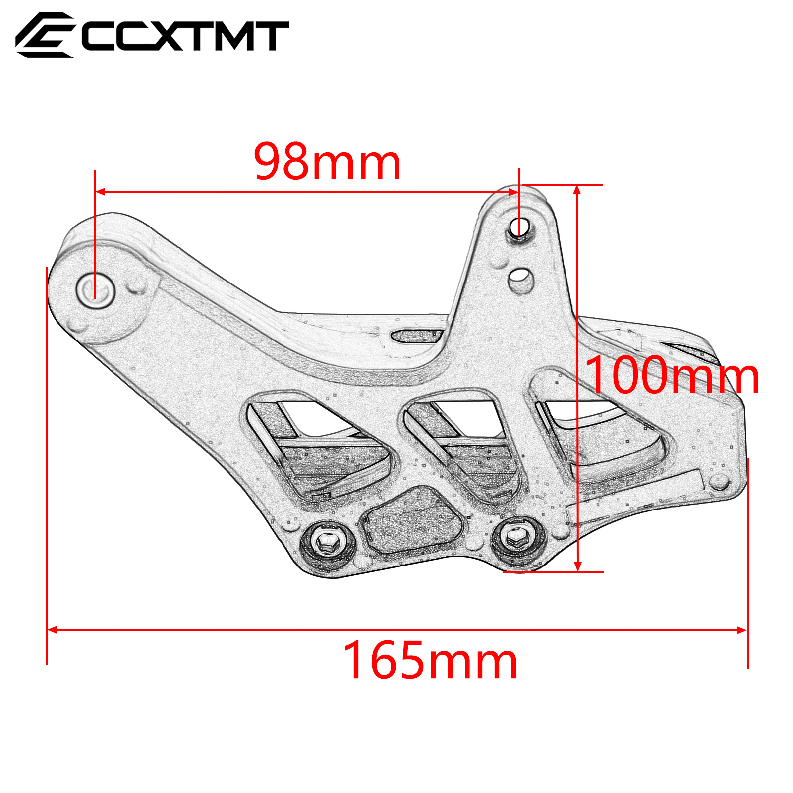 Motorcycle Chain Guide Cover G - مراجعة Chain Guide Iscg وسعره
