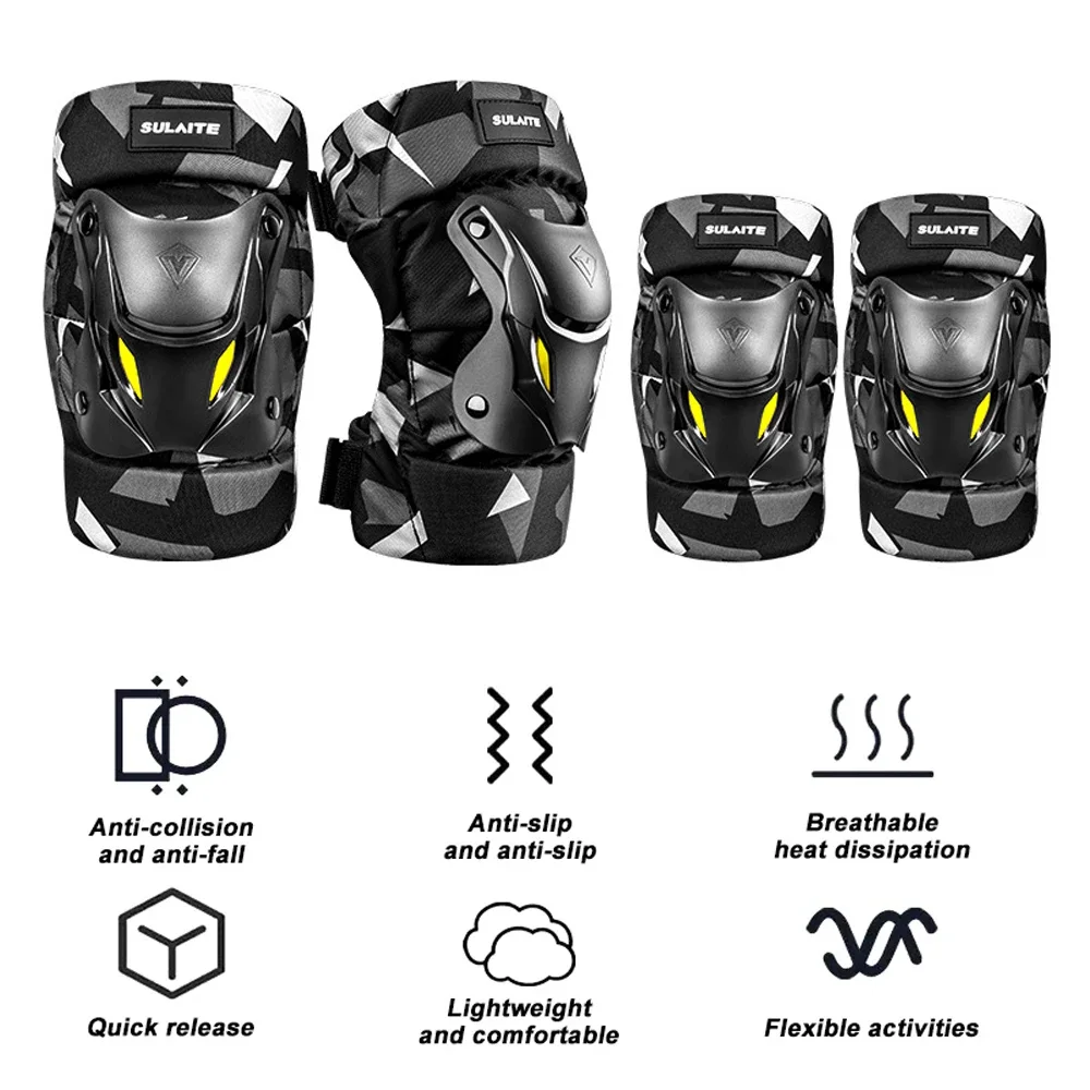 Premium Motorcycle Riding Gear - مراجعة Mountain Biking Knee And Elbow Pads وسعره