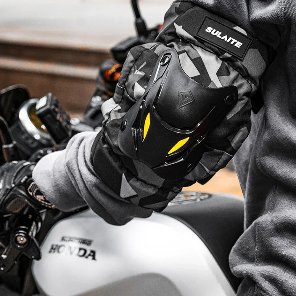 Premium Motorcycle Riding Gear - مراجعة Mountain Biking Knee And Elbow Pads وسعره