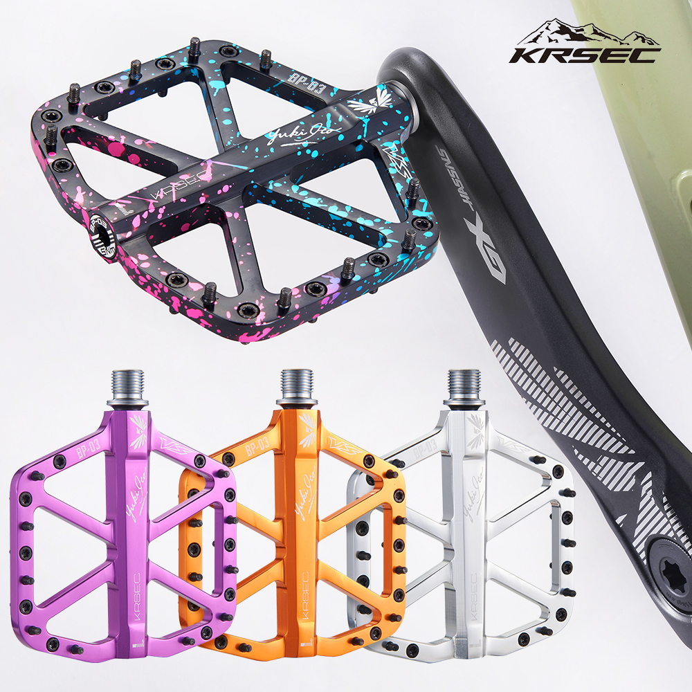 KRSEC VS Bicycle Pedal Aluminu - مراجعة Mountain Biking Vs Road Biking وسعره
